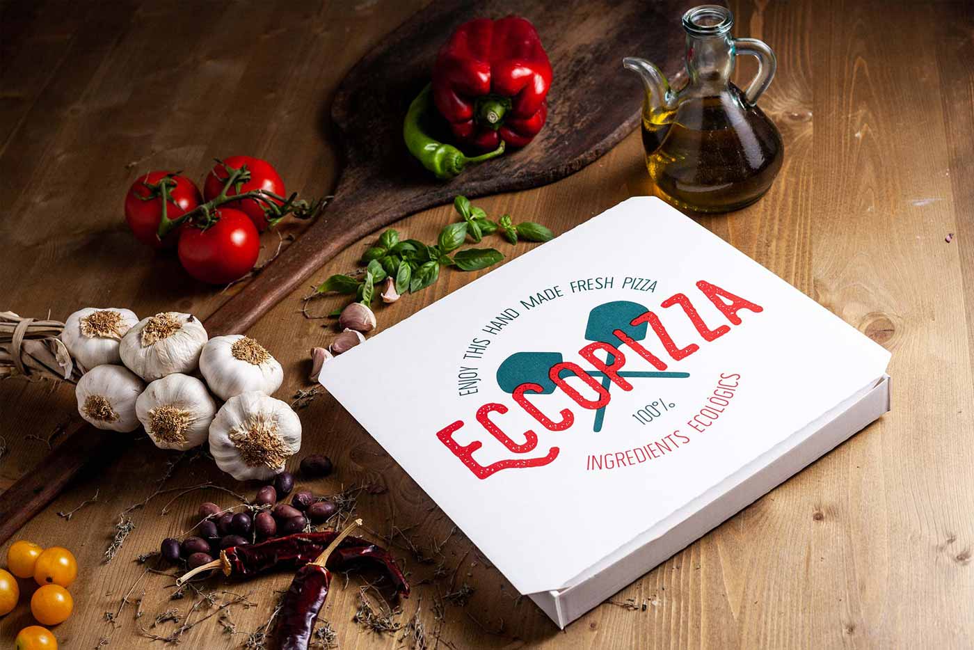 Eccopizza branding