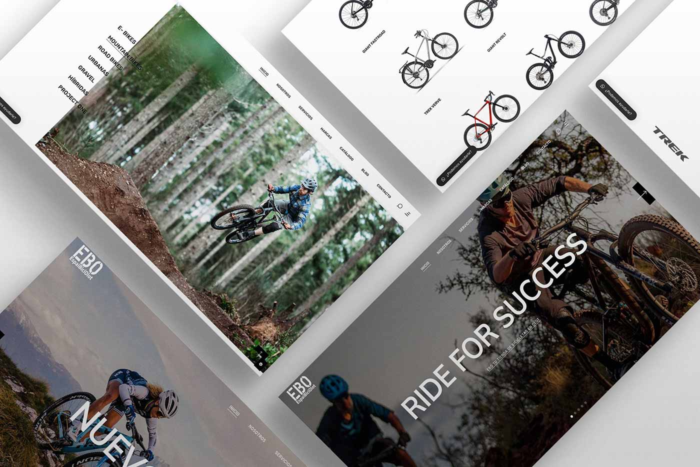 Disseny web Espai Bici Olot