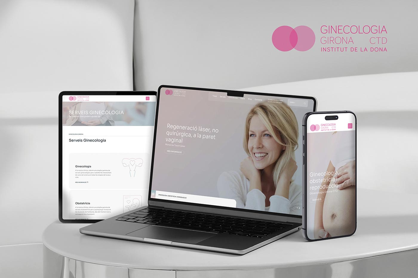 Ginecologia Girona CTD pàgina web