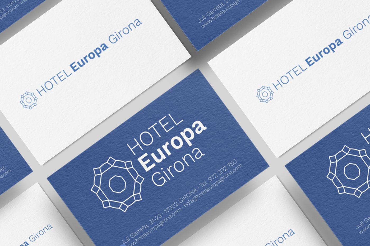 Hotel Europa Girona targeta corporativa
