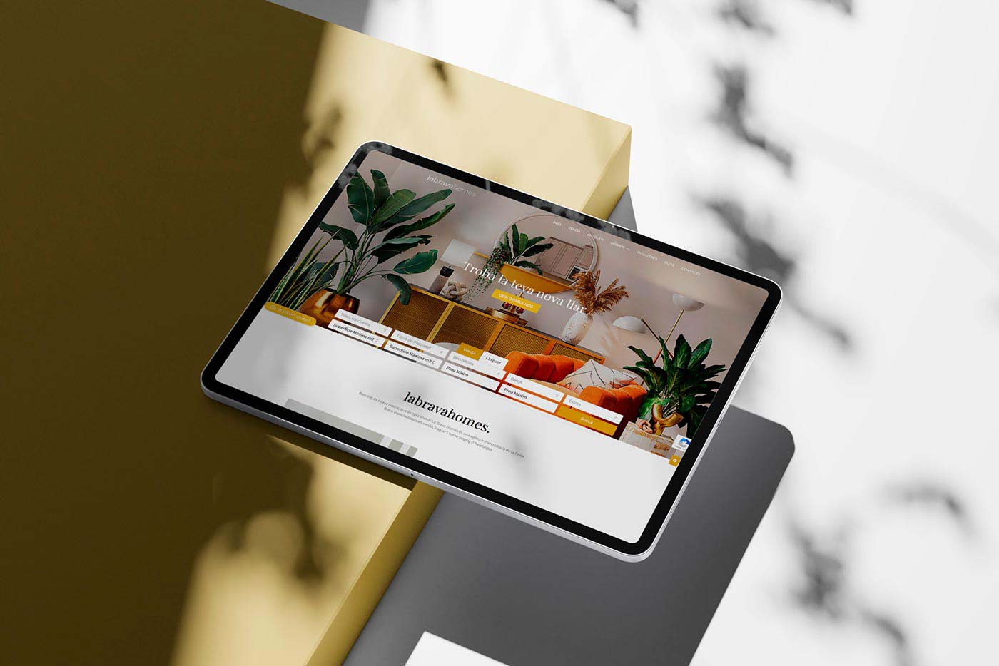La Brava Homes pàgina web