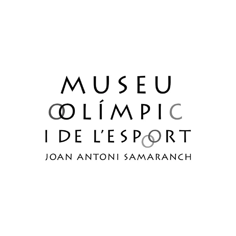 Museu Olímpic i de l'Esport logo negre