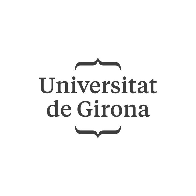 Universitat de Girona logo negre